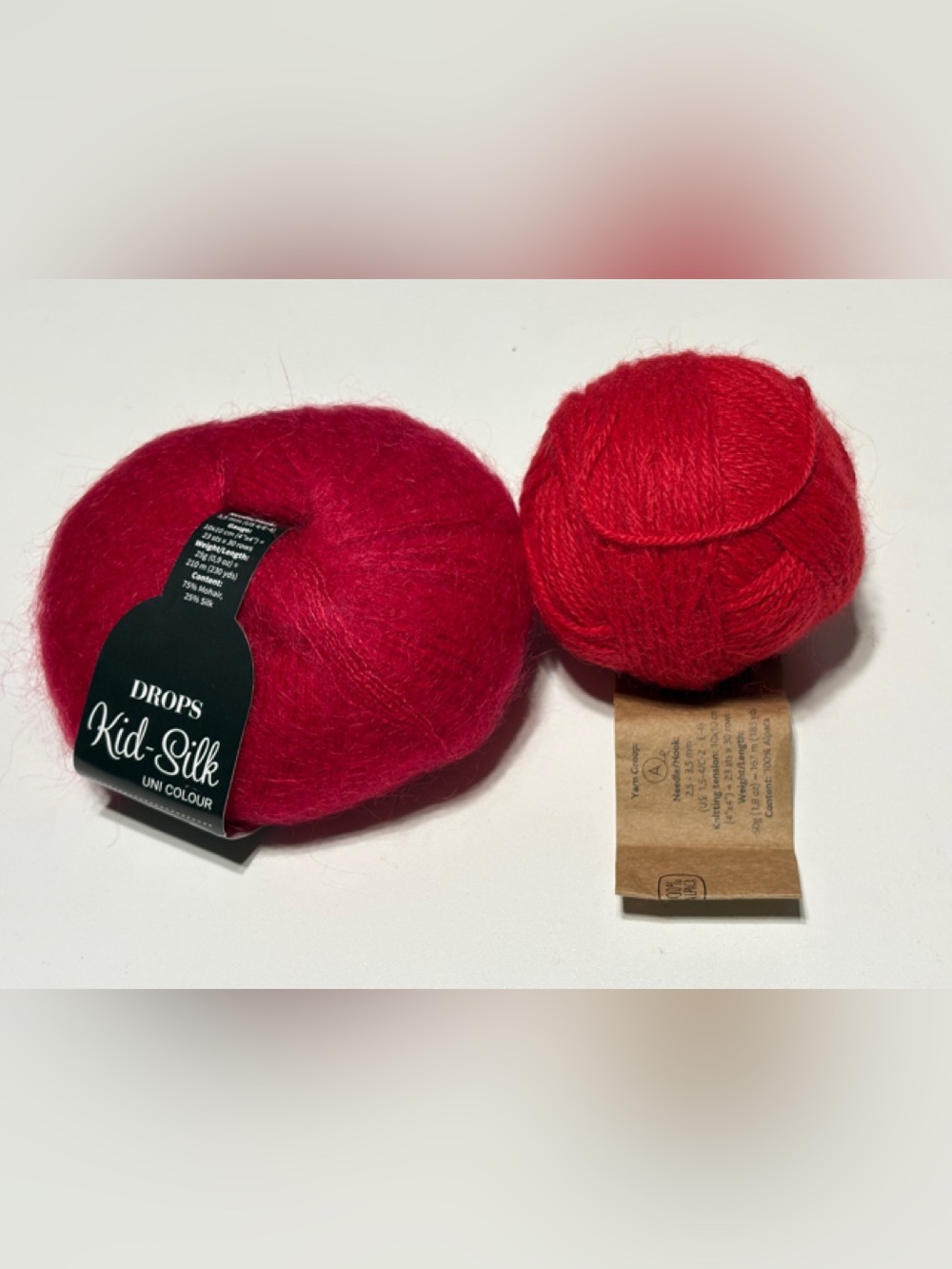 Bundle of Red Yarn